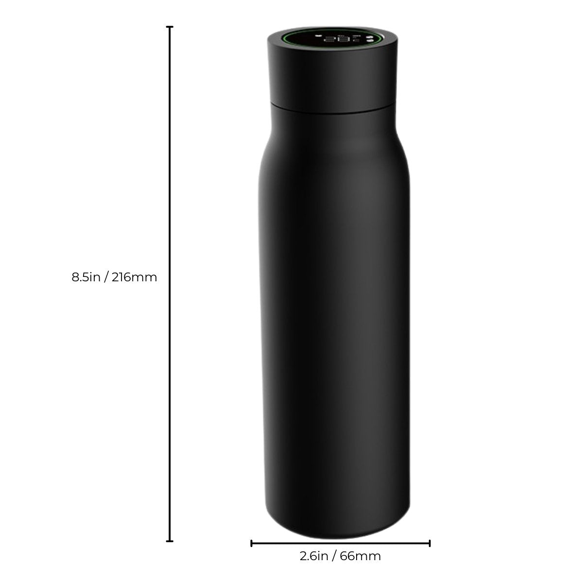 Smart Water Bottle - Insulated Smart Water Bottle, LCD, Mobile App ...
