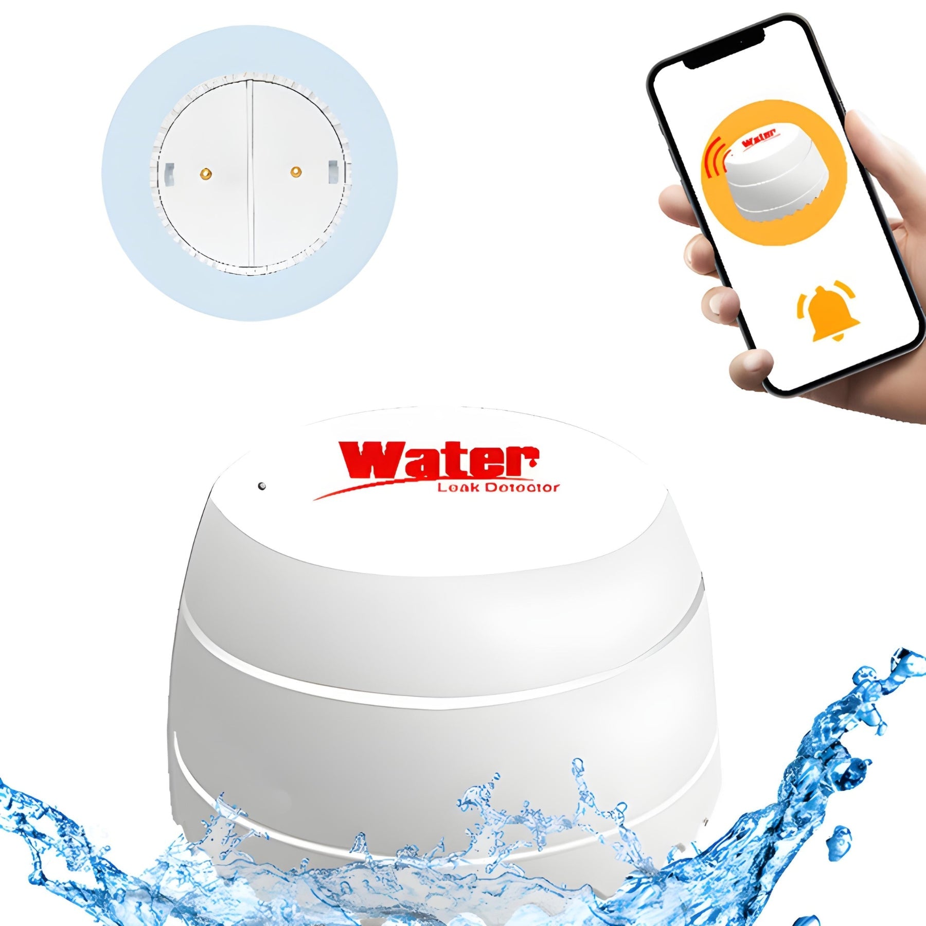 Smart Water Leak Detector - Water Leak Sensor & Water Leak Detector