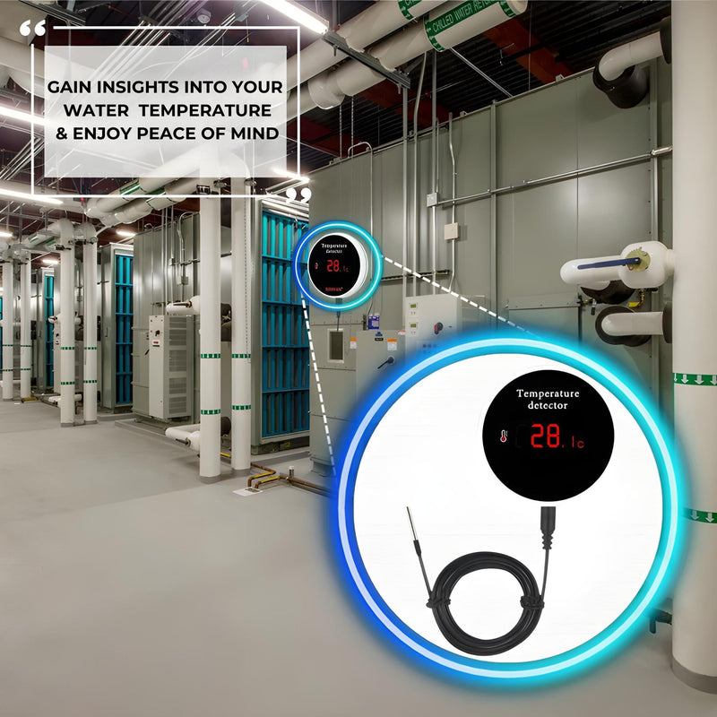 Smart Water Temperature Sensor - Temperature Monitor, WiFi Mobile App ...