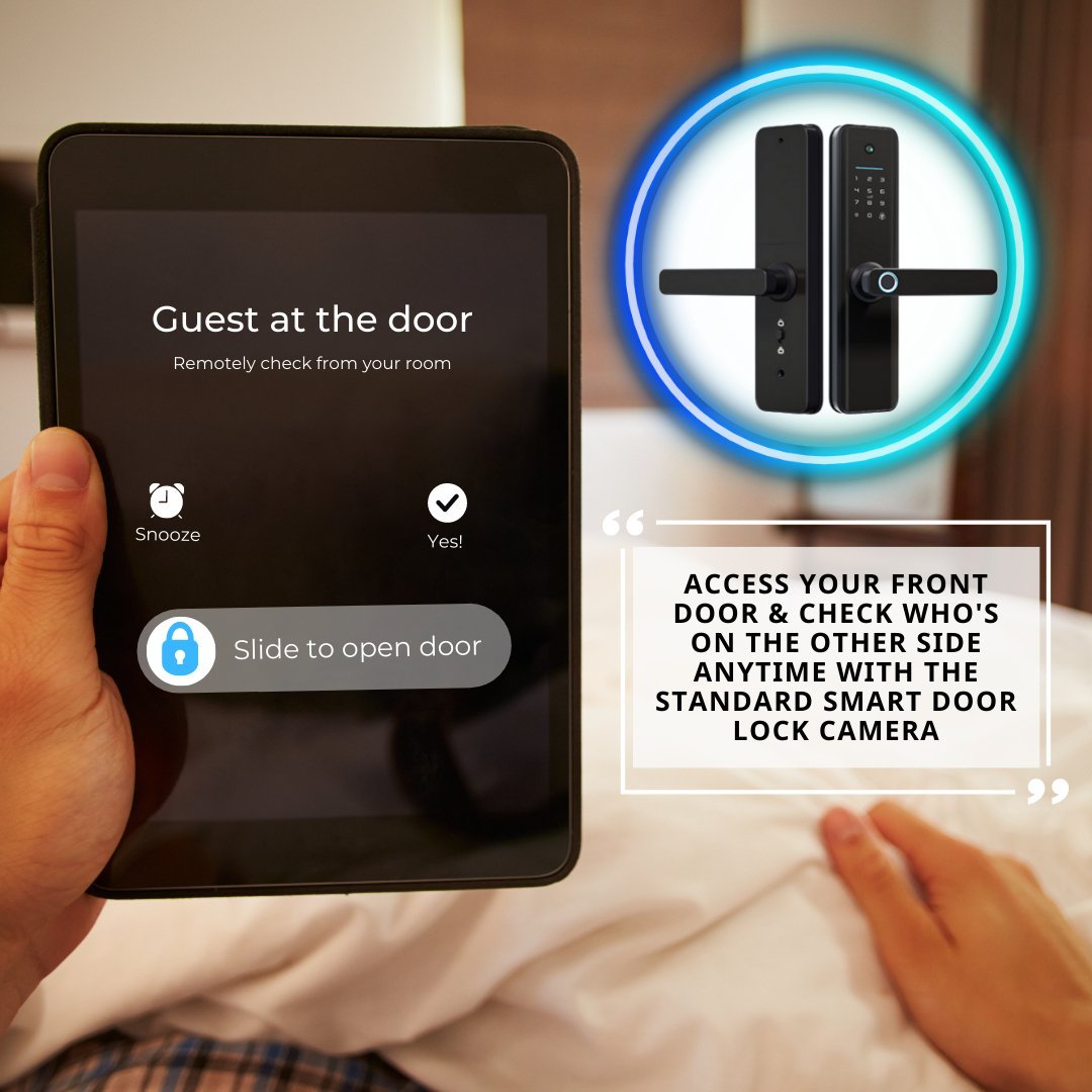 Universal Smart Door Lock Camera - Camera Smart Door Lock for US Doors ...