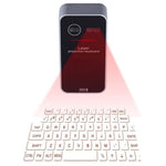 Virtual Laser Keyboard - Black - No Phone Mount - -