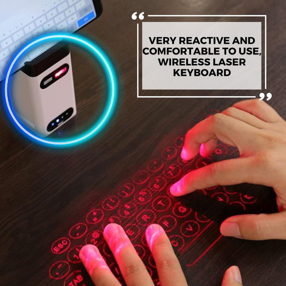 Teclado Laser Cryo6 Zimmer Touch Screen Or Glass Keyboard – Laser