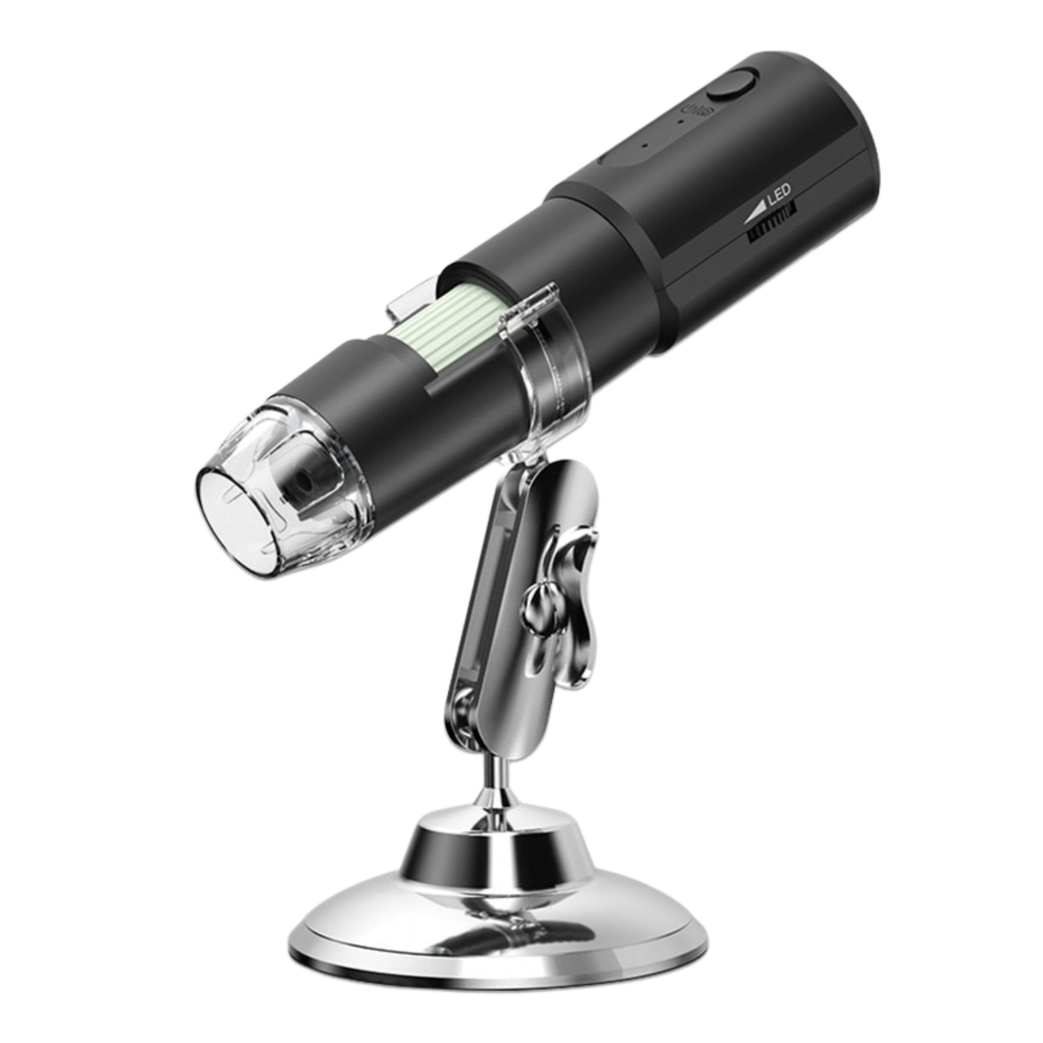 WiFi Microscope Camera - Digital Magnification Lens, LED, Mobile App ...