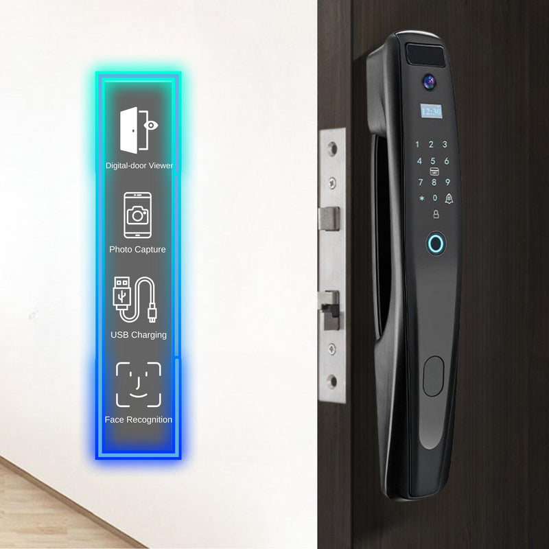 Icons Face Recognition Smart Door Lock