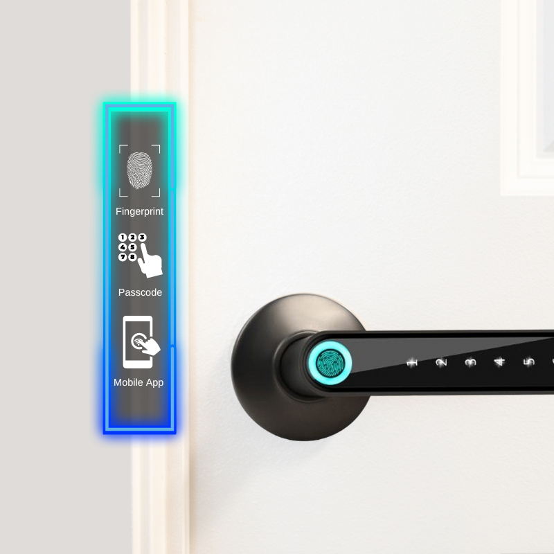 Icons Fingerprint Smart Door Lock
