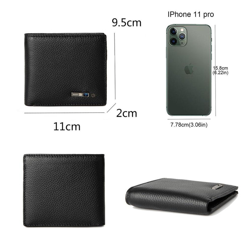 Smart Wallet Bluetooth Tracker Size Bluetooth Wallet Connected Wallet