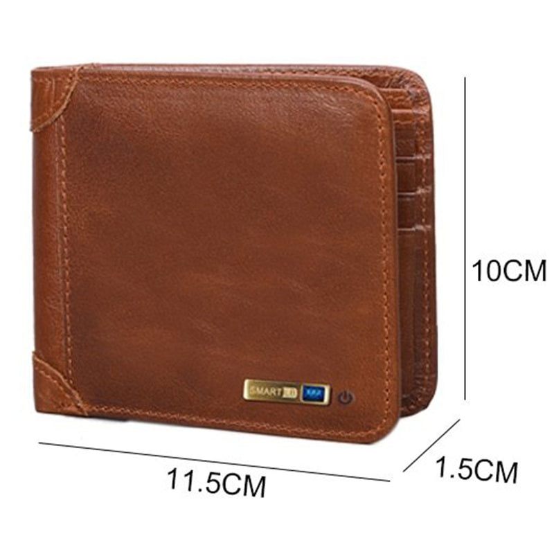 Smart Wallet Vintage Bluetooth Tracker Size Bluetooth Wallet Connected Wallet