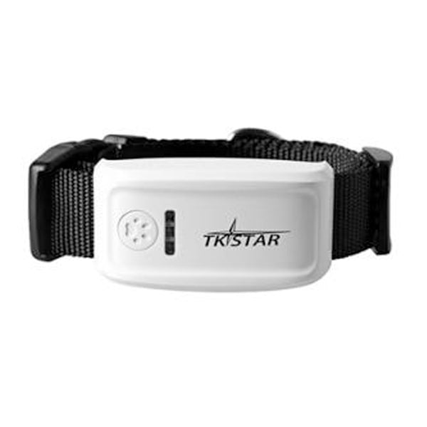 Smart Pet Collar Tracker Black GPS Real Time Pet Tracker Sim Card Pet Collar Tracker