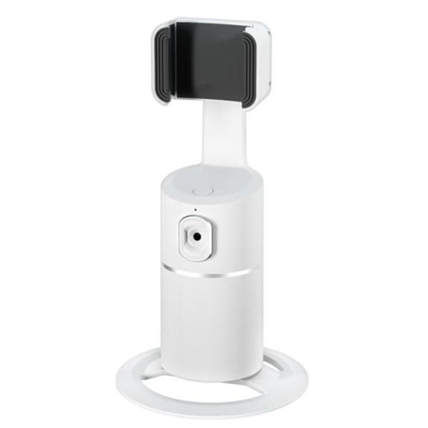 White Smart Phone Mount Face Tracker