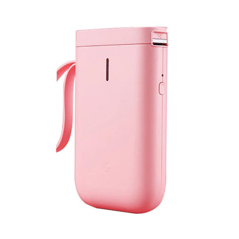 Smart Wireless Label Printer Pink Portable Pocket Label Printer Bluetooth Thermal Label Printer Connected Mobile App